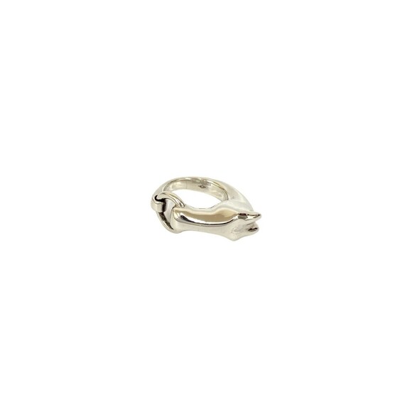 HERMES Jewelry - HERMES Galop Ring, Sterling Silver 925, Size 10, Silver, Item No. 70692